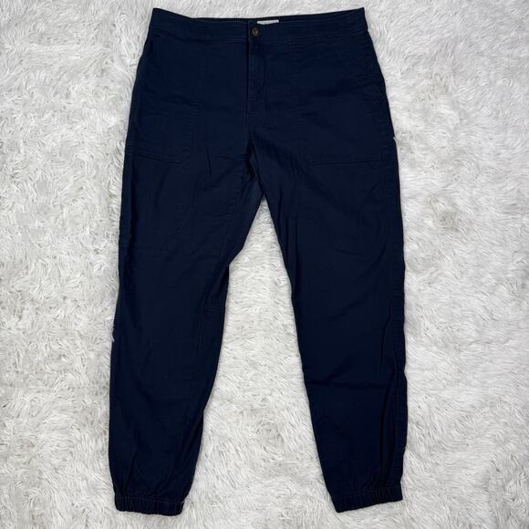 The‎ North Face Motion Pants Womens Large Blue Hiking Travel Jogger Zip Size 10 - Picture 1 of 9